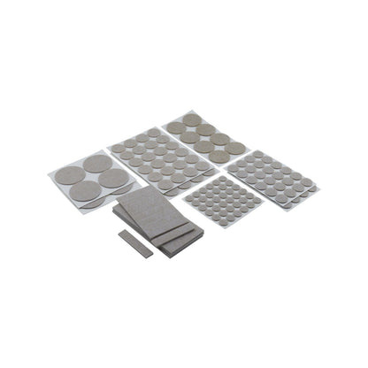 Syneco Assorted Felt Floor Protection - 188 Pads
