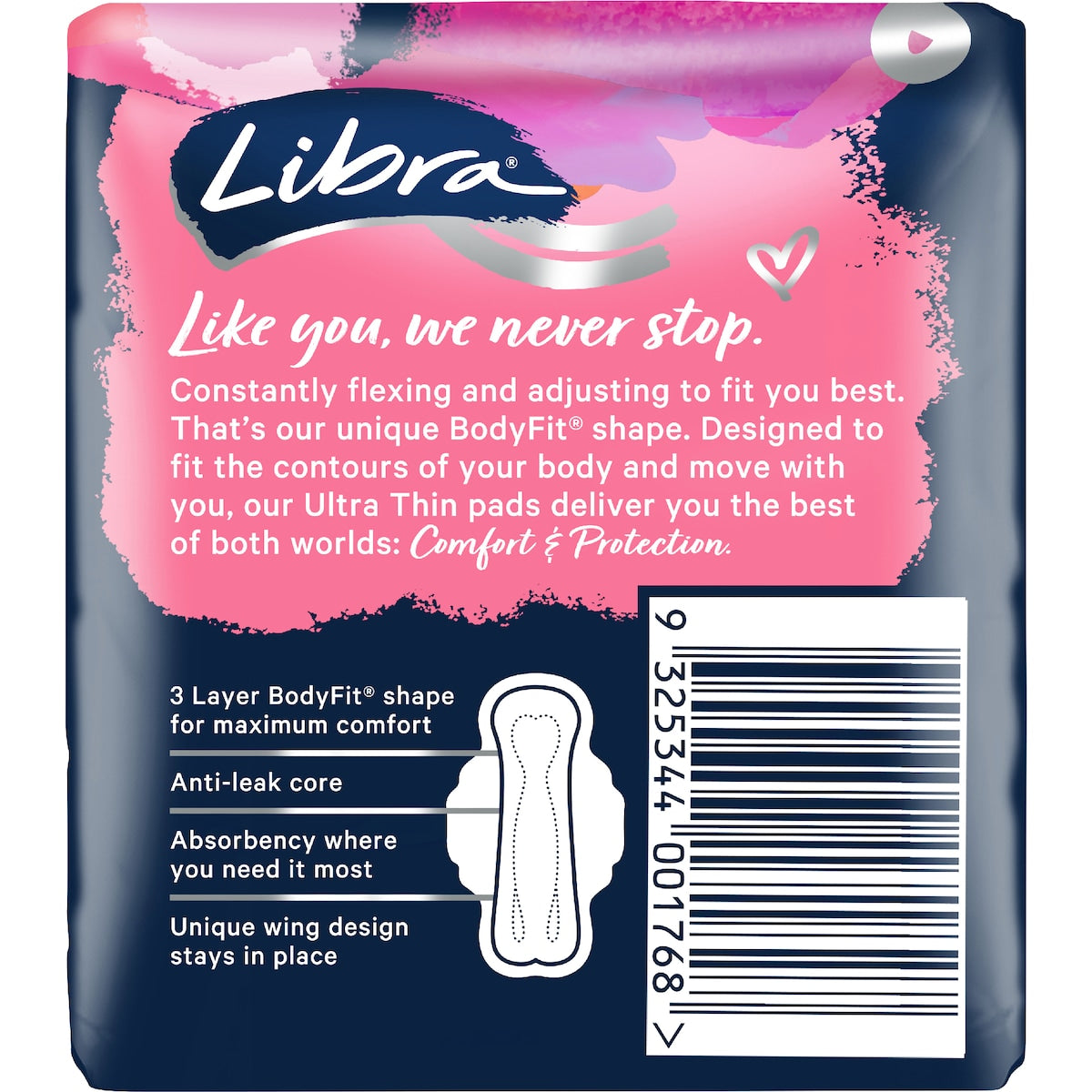 Libra Ultra Thins Pads Wings Super 12 Pack