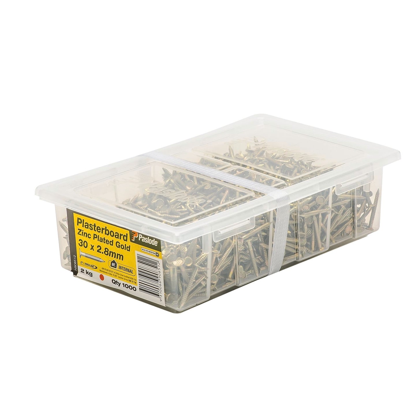 Paslode Plasterboard Nails - 30 x 2.8mm - 1000 Pack