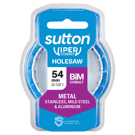 Sutton Tools Viper Cobalt Bi Metal Holesaw - 54mm