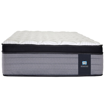 Sealy Yarley King Single Mattress White Fabric Foam Spring Supportive