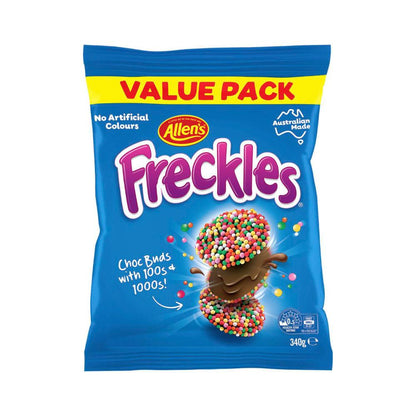 Allen's Lollies Family Size Value Pack Freckles - 340g