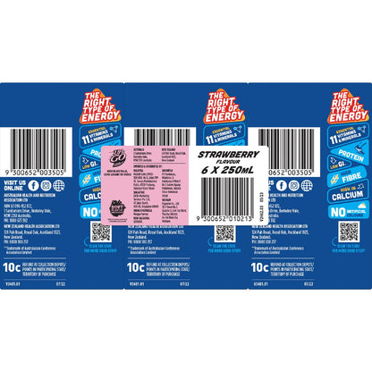 Sanitarium Up&Go Liquid Breakfast Strawberry 6 Pack