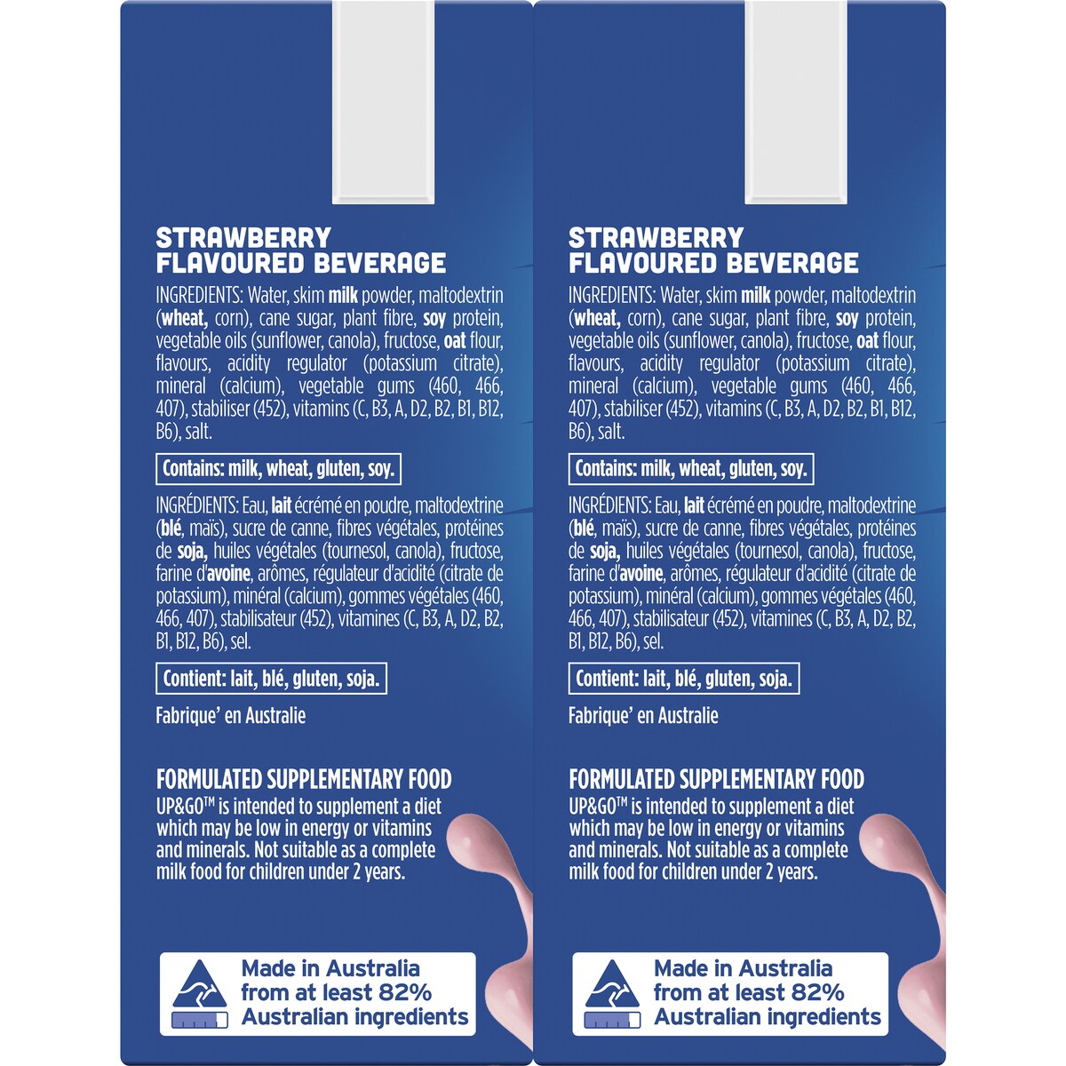 Sanitarium Up&Go Liquid Breakfast Strawberry 6 Pack