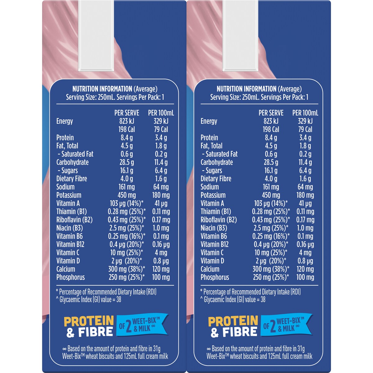 Sanitarium Up&Go Liquid Breakfast Strawberry 6 Pack