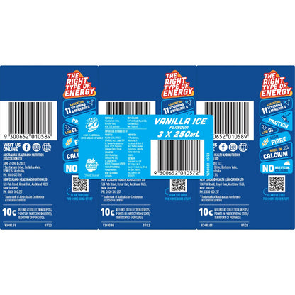 Sanitarium Up&Go Liquid Breakfast Vanilla Ice 3 Pack