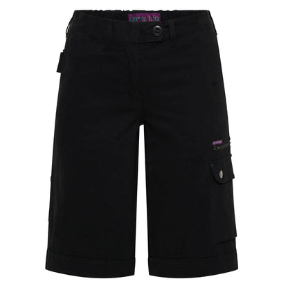 Green Hip Cargo Shorts - Women's - Navy - Size 8