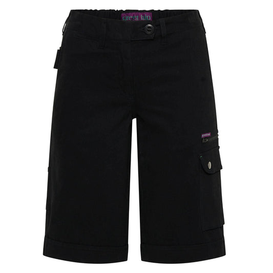 Green Hip Cargo Shorts - Women's - Navy - Size 8