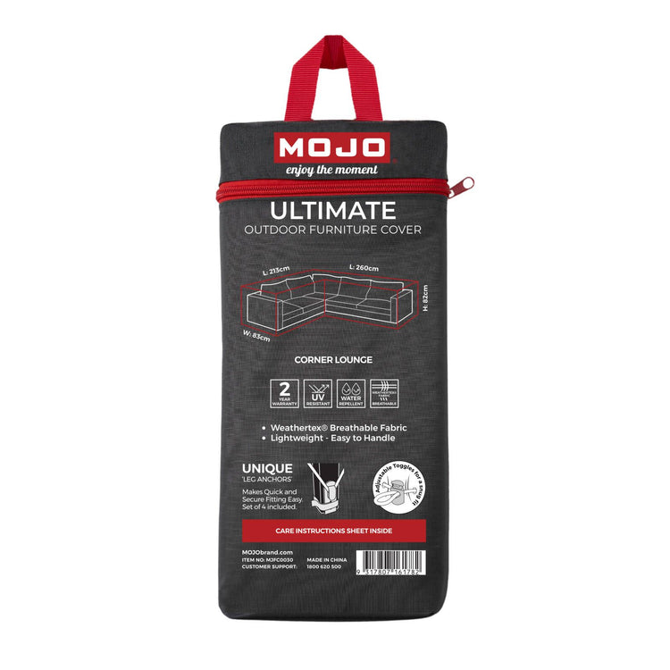 Mojo Ultimate Corner Lounge Cover - 2600 x 820 x 830mm