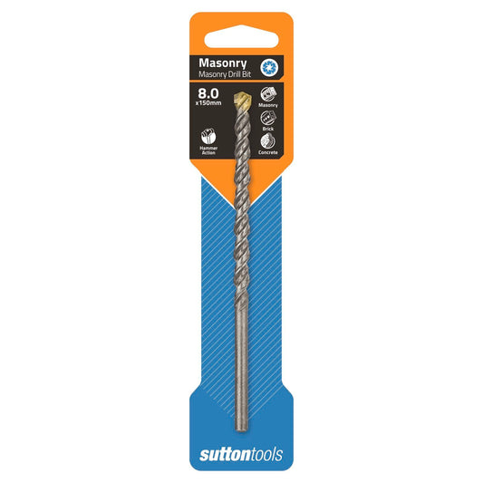 Sutton Tools Masonry Drill Bit - 8 x 150mm