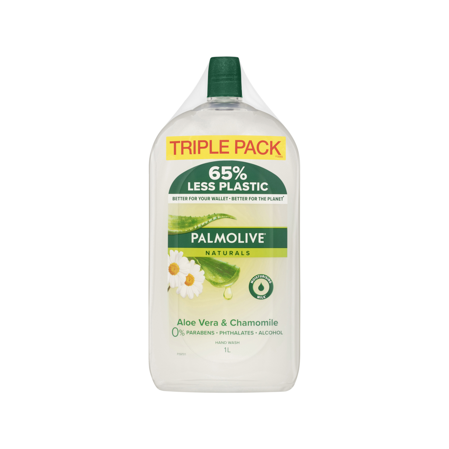 Palmolive Aloe Vera Chamomile Hand Wash - 1L - 3 Pack