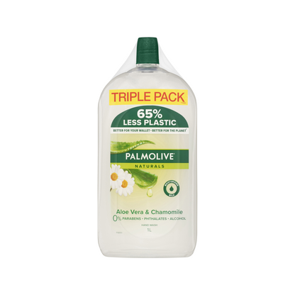 Palmolive Aloe Vera Chamomile Hand Wash - 1L - 3 Pack