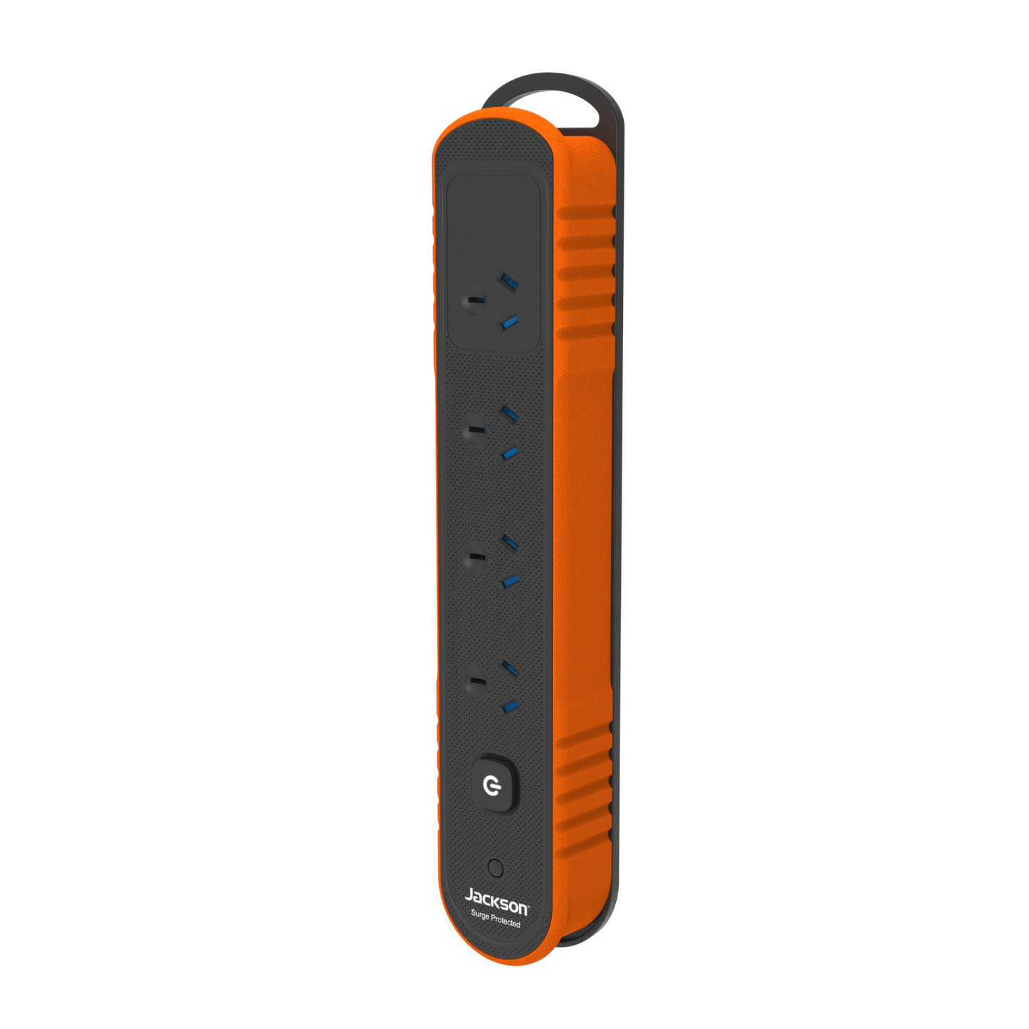Jackson Rugged Plus Powerboard - 4 Outlet - 2m - Black