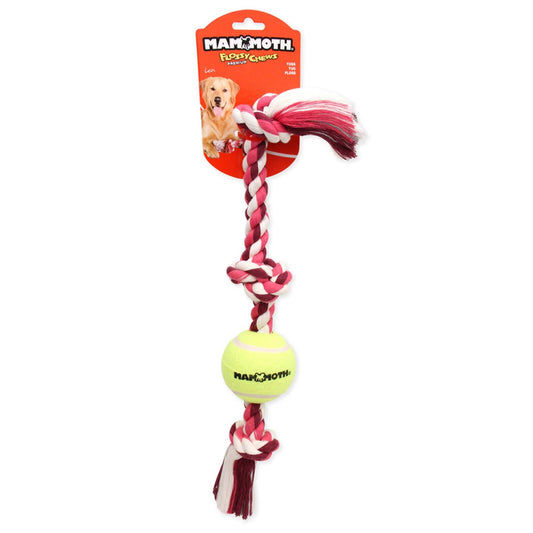 Mammoth 3 Knot Ball Rope Dog Toy
