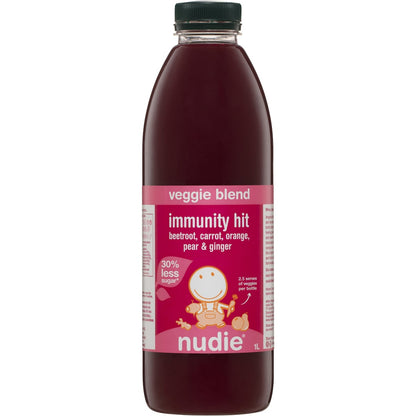 Nudie Immunity Hit Beetroot Carrot Orange Pear & Ginger 1l