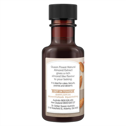 Queen Finest Almond Natural Extract Intense Flavour 50mL
