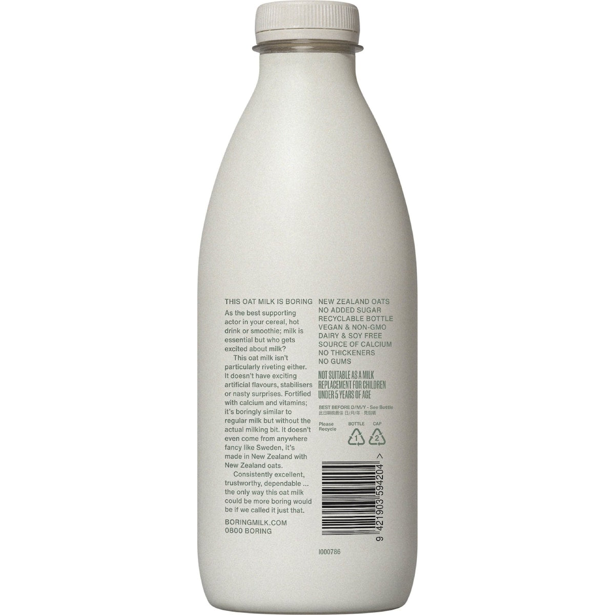 Boring Oat Long Life Milk Uht 1l