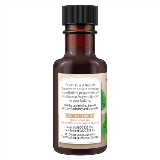 Queen Finest Peppermint Natural Extract Intense Flavour 50mL