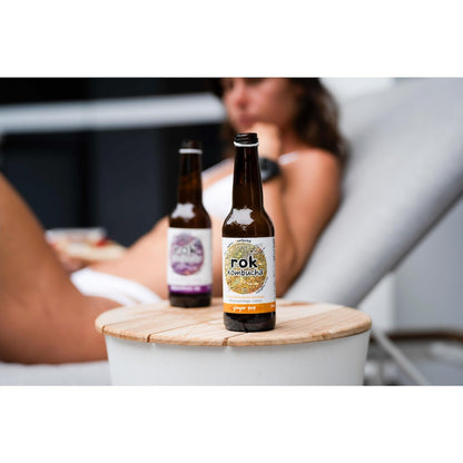 Rok Kombucha Ginger Pop 330ml