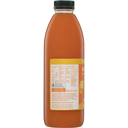 Nudie Antioxidant Carrot Turmeric Orange Apple & Lime 1l