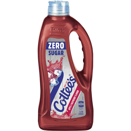 Cottees Zero Sugar Cordial Apple & Raspberry Cordial Bottle 1L