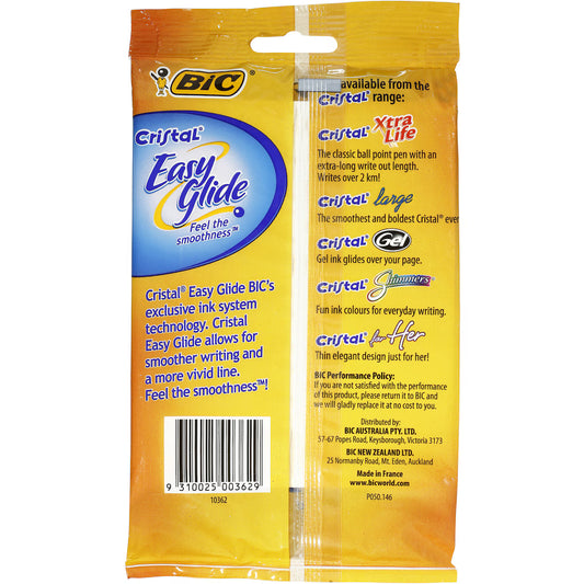 Bic Cristal Original Ballpoint Pen Assorted Colours 10 Pack