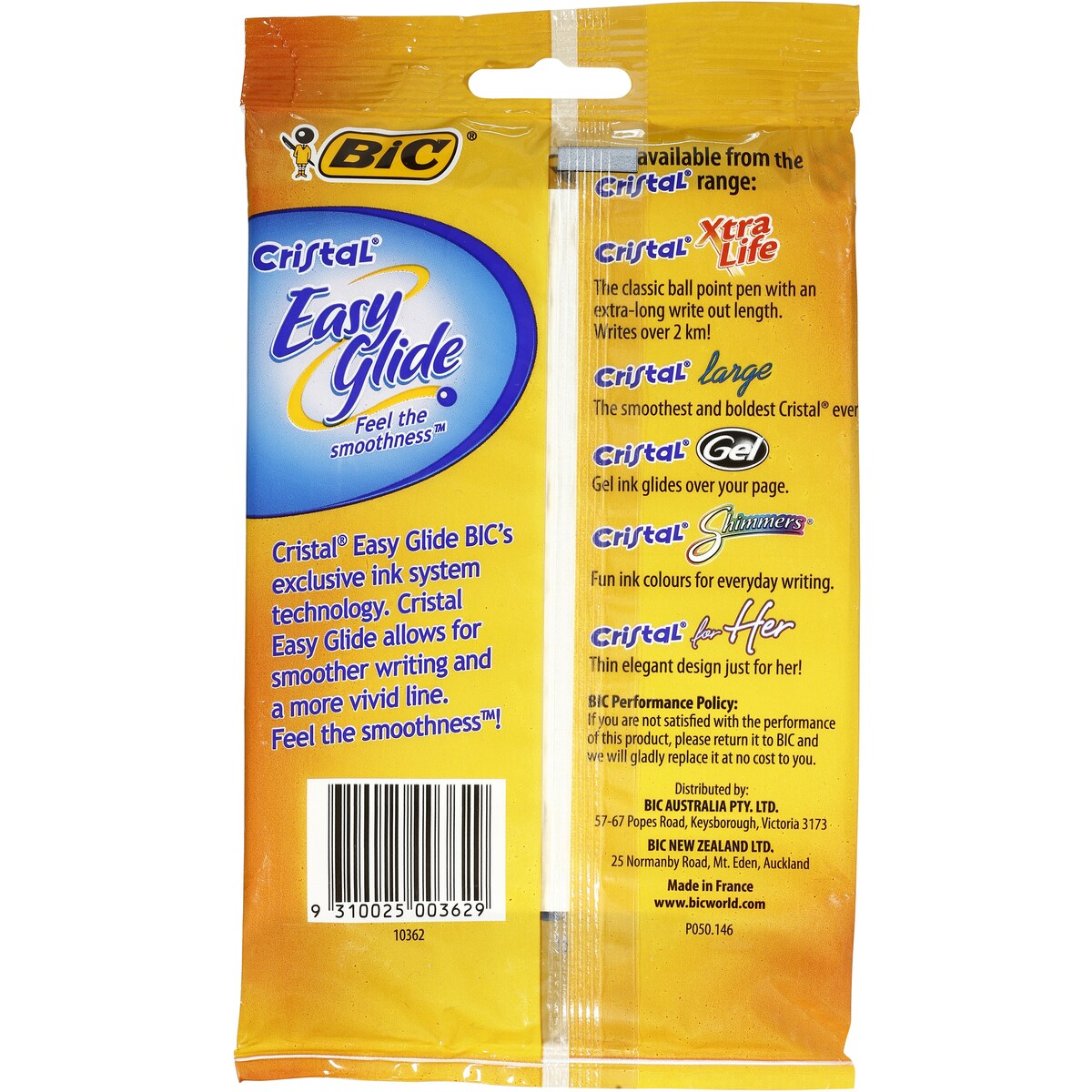 Bic Cristal Original Ballpoint Pen Assorted Colours 10 Pack