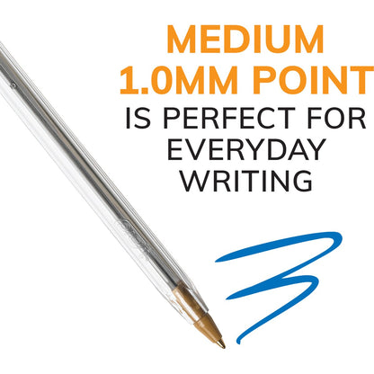 Bic Cristal Original Ballpoint Pen Assorted Colours 10 Pack