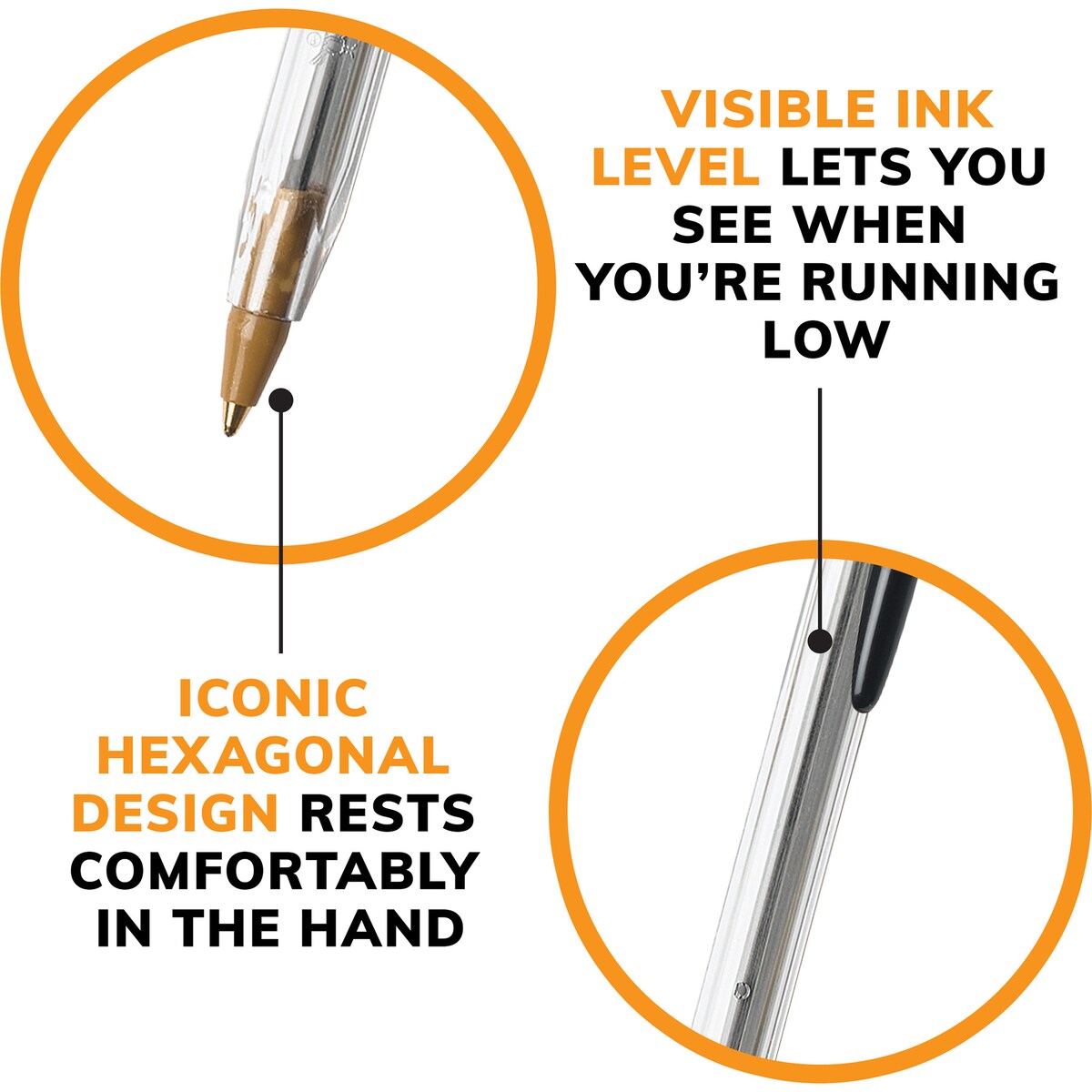Bic Cristal Original Ballpoint Pen Assorted Colours 10 Pack