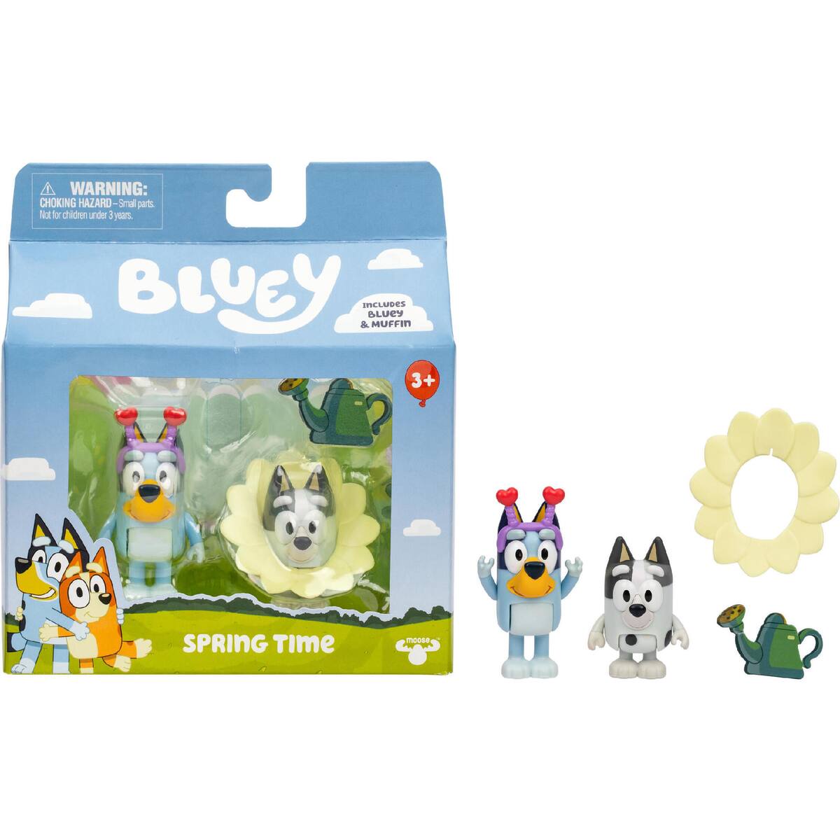 Bluey Figurines Assorted 2 Pack