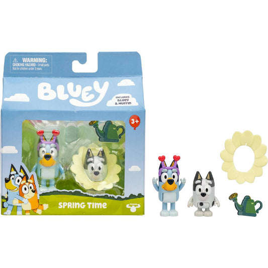 Bluey Figurines Assorted 2 Pack