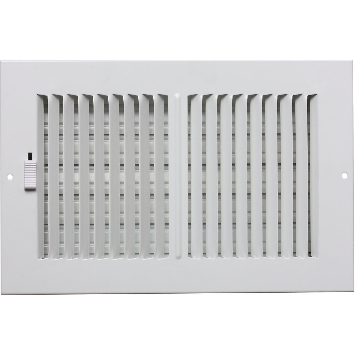Accord White Metal Wall Vent - 10 x 30cm