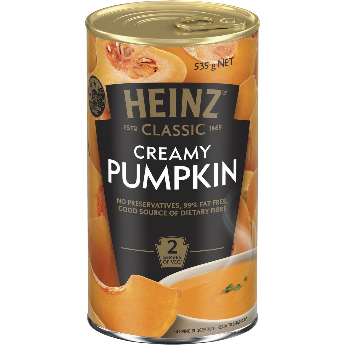 Heinz Classic Canned Soup Creamy Pumpkin 535g