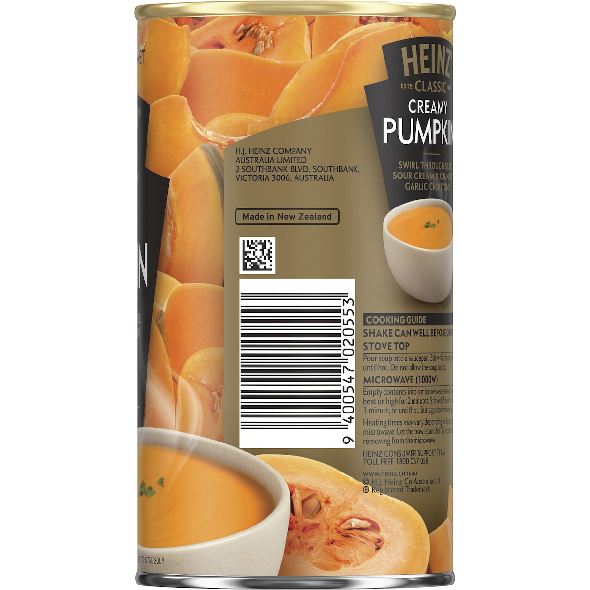 Heinz Classic Canned Soup Creamy Pumpkin 535g
