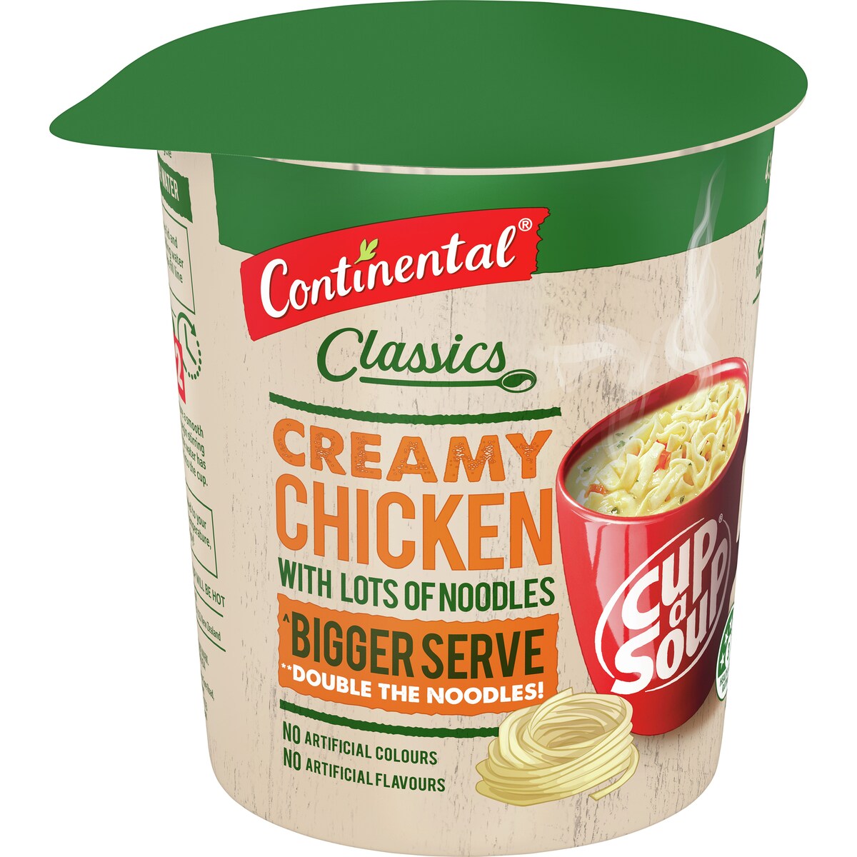 Continental Classics Cup A Soup Creamy Chicken Noodles Single Serve 43g