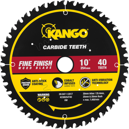 Kango Wood Mitre Saw Blade - 254mm - 40T