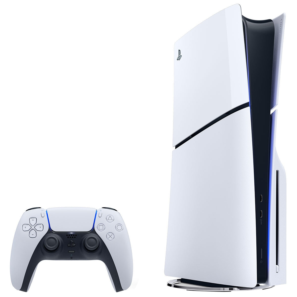 Sony Playstation 5 Slim Console 1TB Model 166601 White Compact