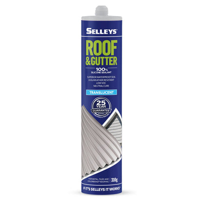 Selleys Roof & Gutter Silicone - 310g - 3 Pack