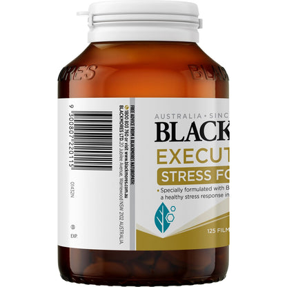 Blackmores Executive B Vitamin B Stress Support Tablets 125 pack