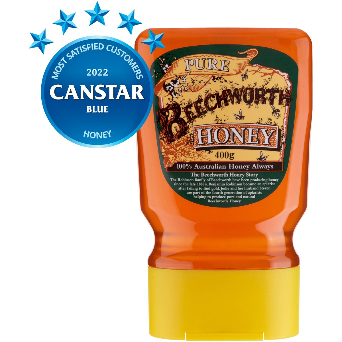 Beechworth 100% Pure Australian Honey Squeeze 400g