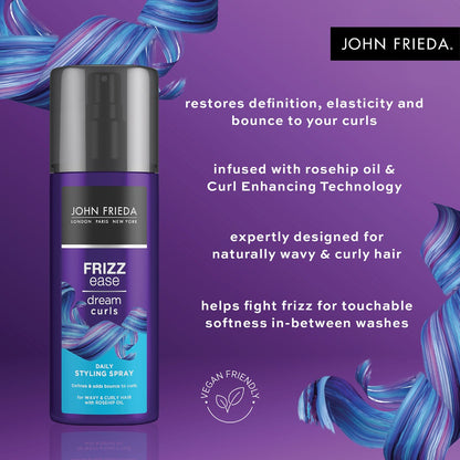 John Frieda Frizz Ease Dream Curls Spray Styler 198mL
