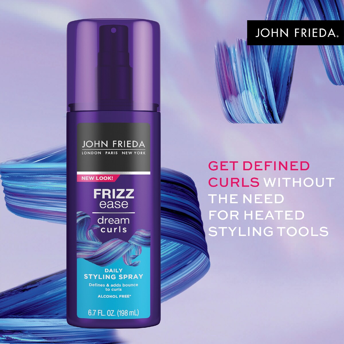 John Frieda Frizz Ease Dream Curls Spray Styler 198mL