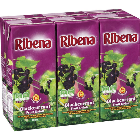 Ribena Blackcurrant Drink 6 Pack