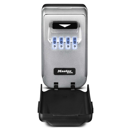 Master Lock Wall Mounted Key Safe - Light Up - 72mm Steel - Durable