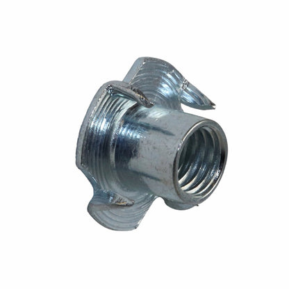 Everhang M10 Zinc Plated Tee Nut and Bolt 4 Pack - 10mm Steel Durable