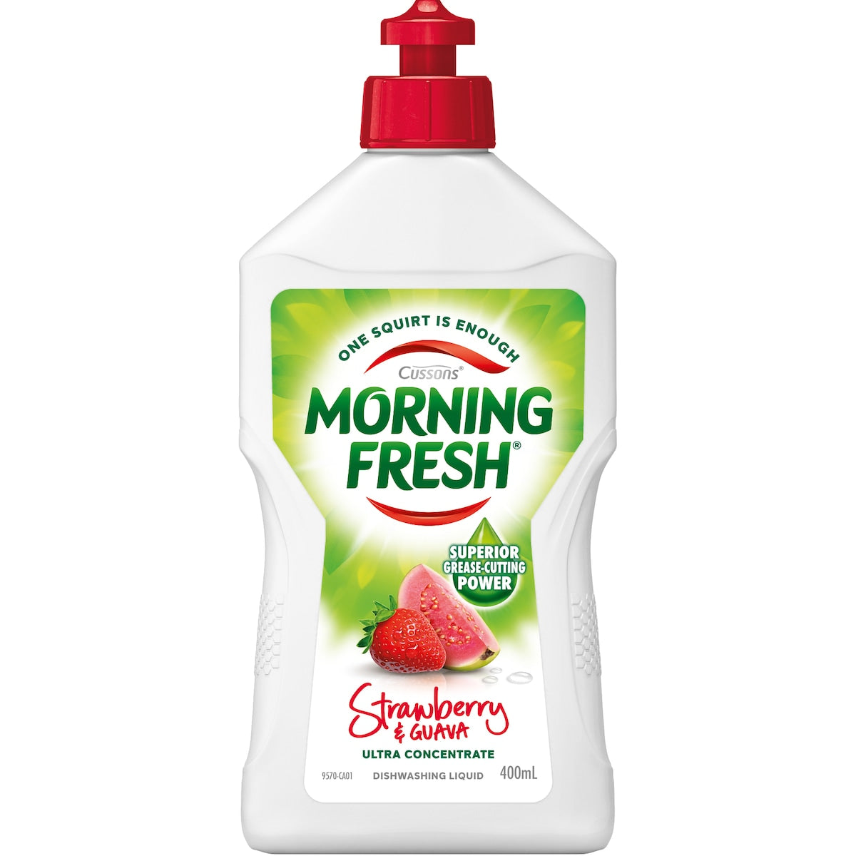 Morning Fresh Dishwashing Liquid Strawberry & Guava 400ml