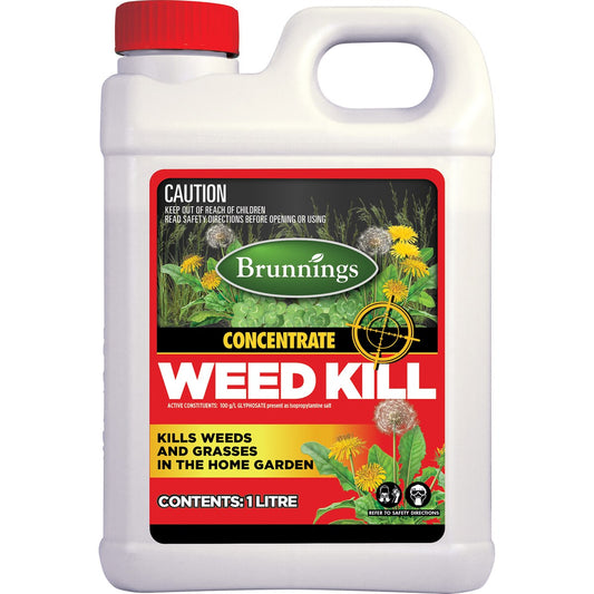 Brunnings Weed Kill Concentrate 1L