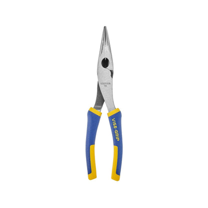 Irwin Vise Grip 200mm Bent Long Nose Pliers - Chromium Nickel Steel - Durable