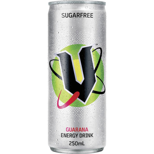 V Energy Energy Drink Sugar Free With Guarana 250mL