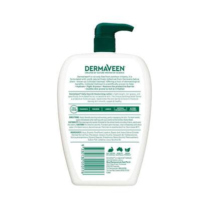 DermaVeen Daily Nourish Moisturising Lotion - 500mL